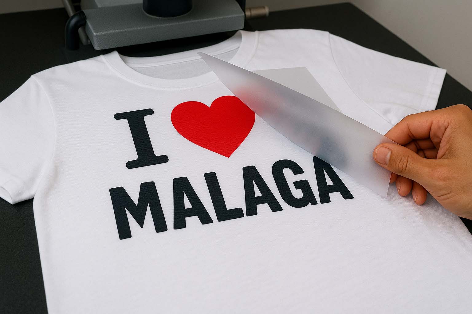 camiseta love Malaga